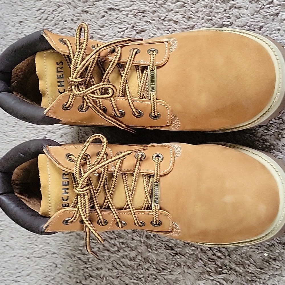 Skechers Men's Brown Waterproof Boots